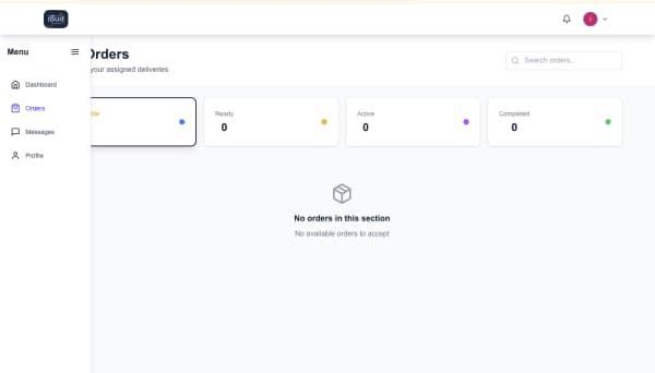 iBudCares logistics screen 1